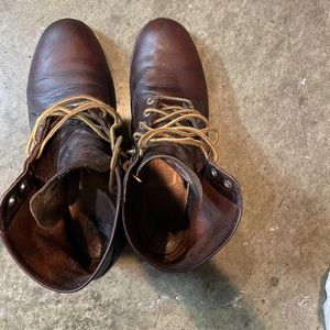 Redwing 8196 size 12.  Recently resoled by Redwing.